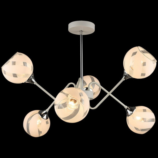 Люстра на штанге 04897-0.3-06 WT+CH