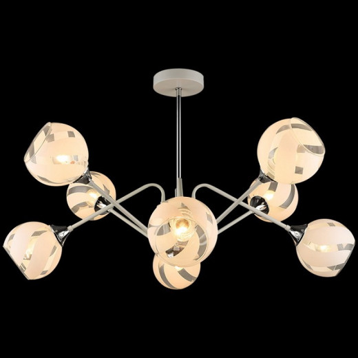 Люстра на штанге 04897-0.3-08 WT+CH