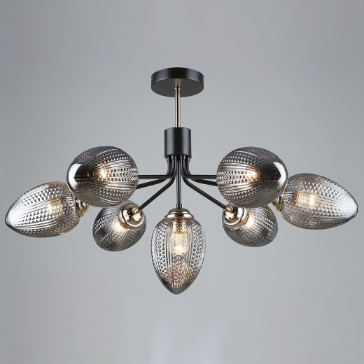 Люстра на штанге 05126-0.3-07 COFFEE+FGD