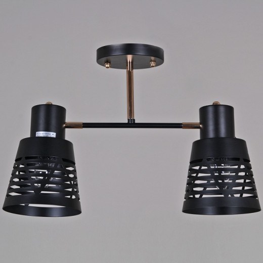 Светильник на штанге 06074-3.3-02 BK+FG