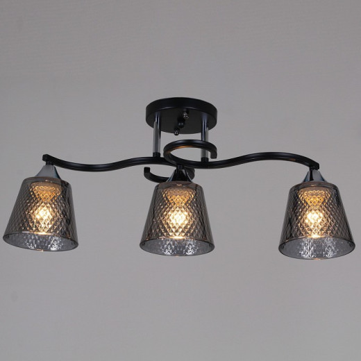 Светильник на штанге 06089-0.3-03 BK+CR