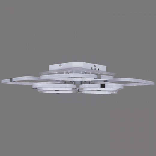 Потолочная люстра 06321-3.3-4+4A WH+CR (RGB)