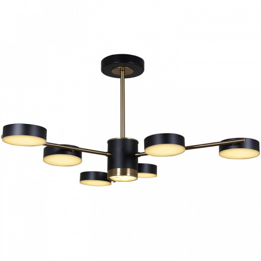 Люстра на штанге 06369-0.3-06 COP+BK