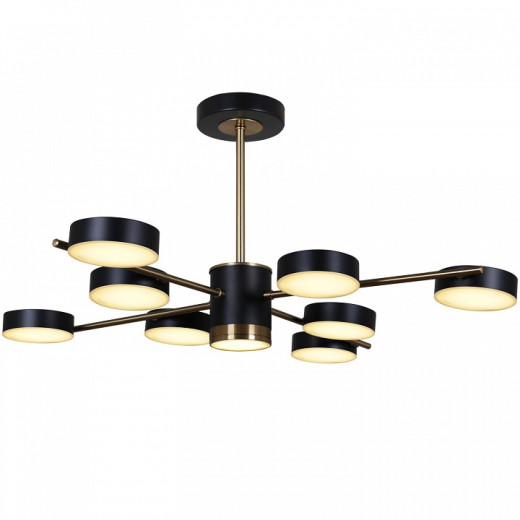 Люстра на штанге 06369-0.3-08 COP+BK