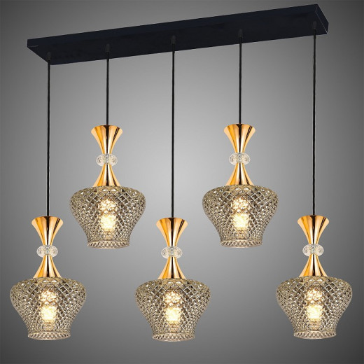 Подвесной светильник 09004-0.9-05L SMOKE