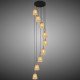 Подвесная люстра 09011-0.9-09 AMBER