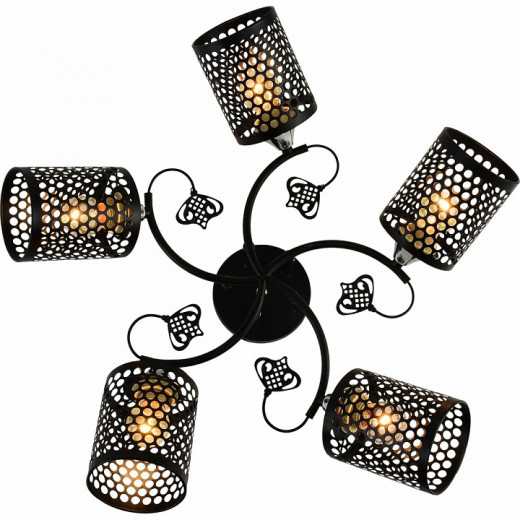 Потолочная люстра 11320-0.3-05 BK+CR