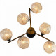 Люстра на штанге 11341-0.3-06 GOLD BRONZE+BK