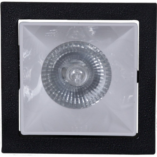 Встраиваемый светильник  16086-9.0-001PT MR16 BK+WT