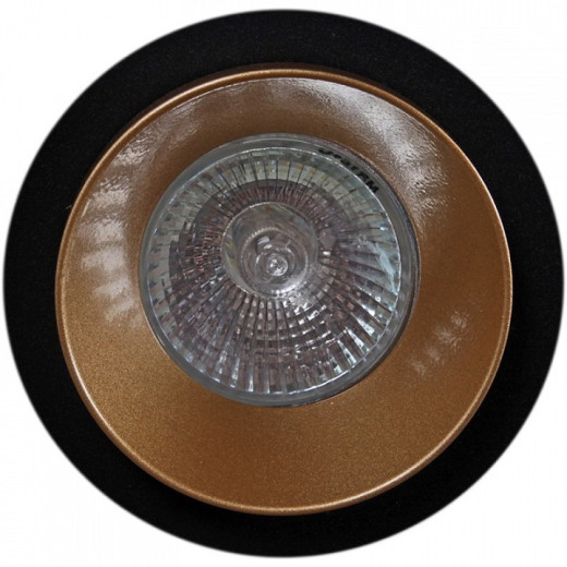 Встраиваемый светильник  51611-9.0-001MN MR16 BK+GD