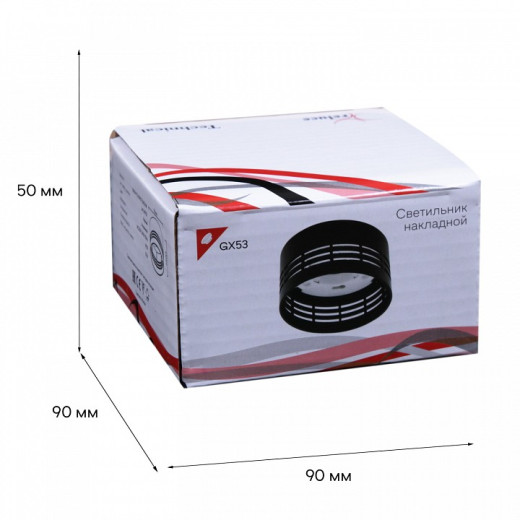Накладной светильник Reluce Technical 53014 53014-9.5-001CT GX53 BK