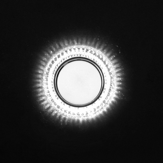 Встраиваемый светильник 53201 53201-9.0-001LF GX53+LED4W CL