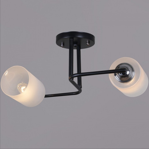 Подвесная люстра 70187-0.3-02 BK+CR