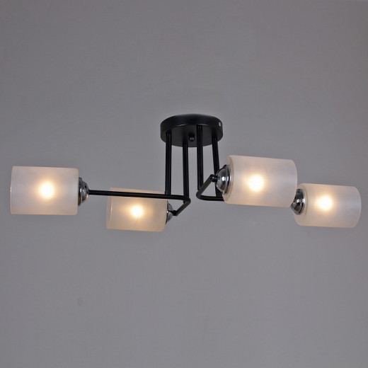 Люстра на штанге 70187-0.3-04 BK+CR