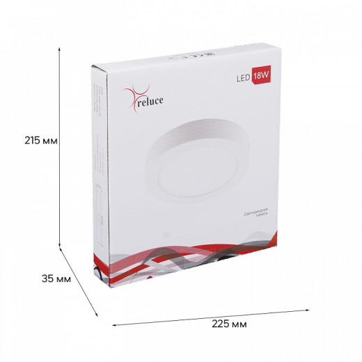 Встраиваемый светильник Reluce Technical 70606 70606-9.5-001OL LED18W WH 4000K