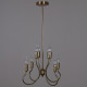 Люстра на штанге 74001-0.4-4+4
