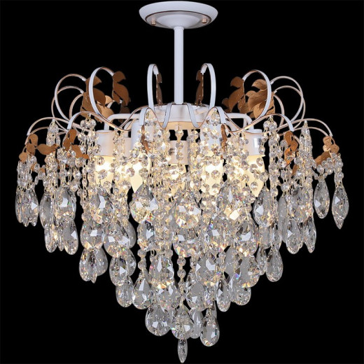 Люстра на штанге 96028-0.3-07 WH+GOLD PN