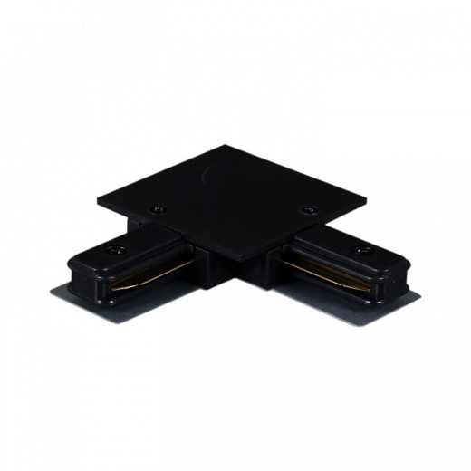 Соединитель угловой L-образный для треков встраиваемых RL 06044 corner connector BK