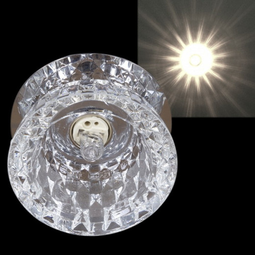 Встраиваемый светильник Sneha  7298/H G9 CR