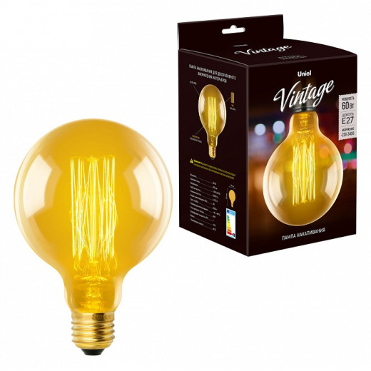 Лампа накаливания Uniel IL-V E27 60Вт K UL-00000480