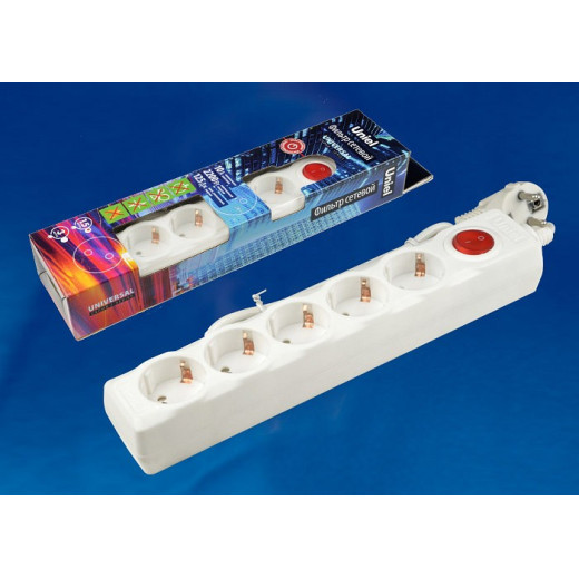 Удлинитель с выключателем Uniel S-Gsu5 UL-00001741