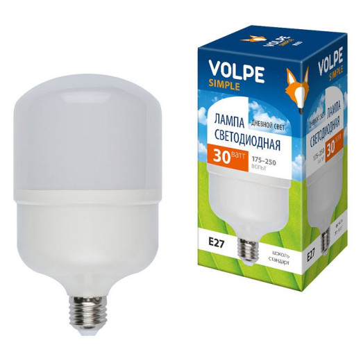 Лампа светодиодная Volpe SIMPLE E27 30Вт 6500K UL-00002942