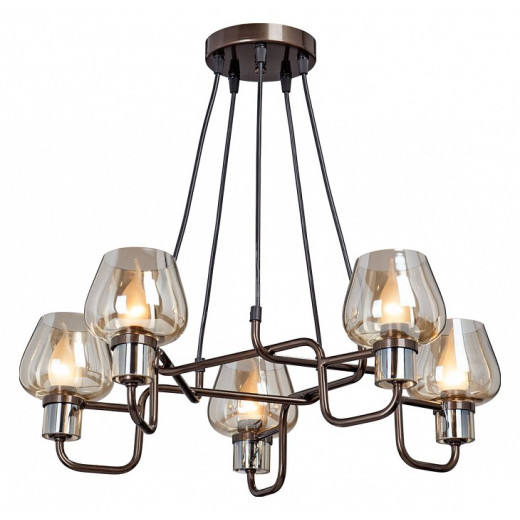 Подвесная люстра Vitaluce Шарики V4833-7/5S