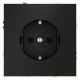 Розетка с заземлением, без рамки Voltum S70 VLS040108