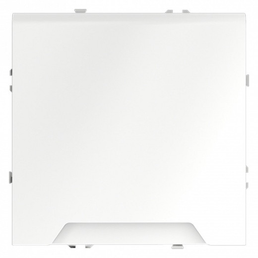 Розетка с заземлением и со шторкой, без рамки с крышкой Voltum S70 VLS040302