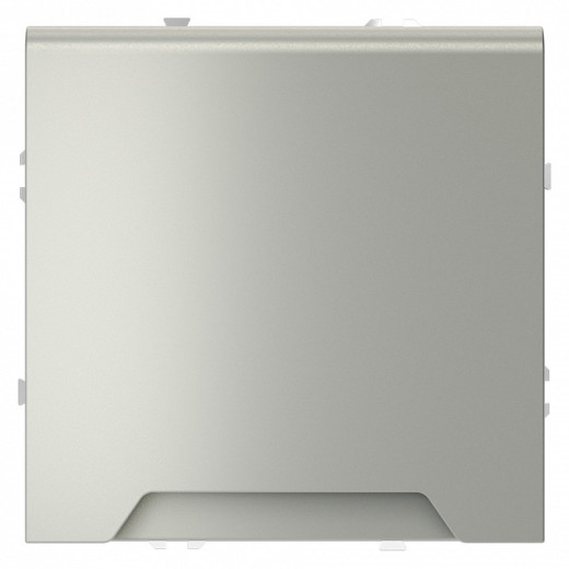 Розетка с заземлением и со шторкой, без рамки с крышкой Voltum S70 VLS040305