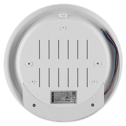 Накладной светильник Wolta  DBO01-15-6.5K