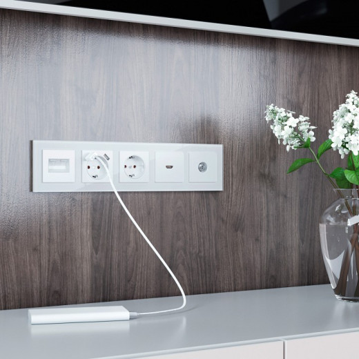 Рамка на 5 постов Werkel Favorit (белый) W0051101