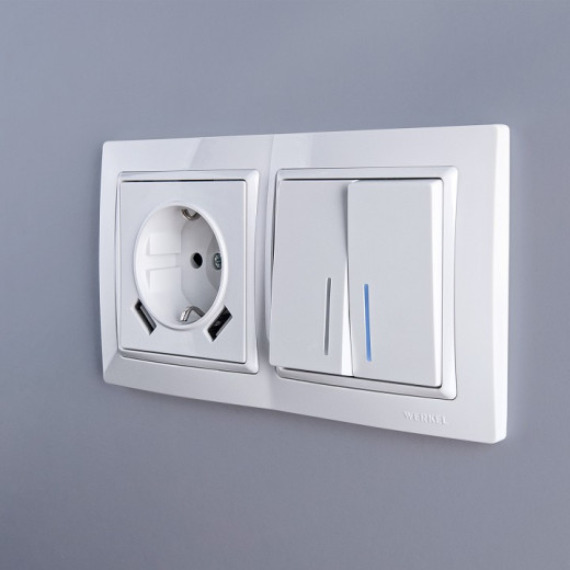 Рамка на 2 поста Werkel Snabb basic (белый) W0022001