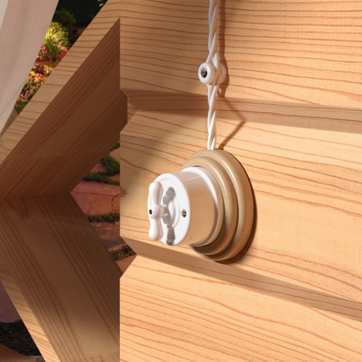 Провод электропитания Werkel Ретро 3х2,5 (белый W6453301