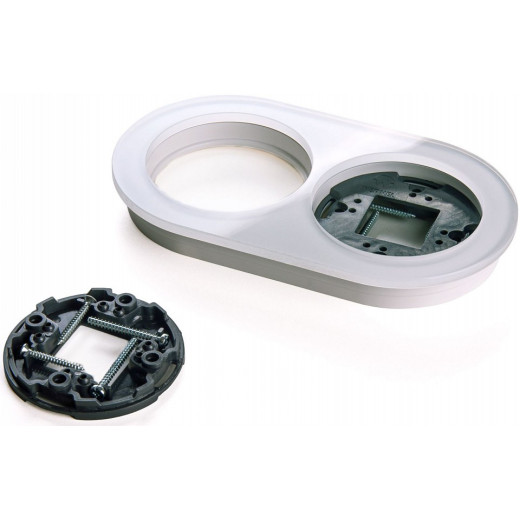 Рамка на 2 поста Werkel Ретро (белый) W0025101