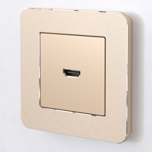 Рамка на 1 пост Werkel Platinum (шампань) W0012611