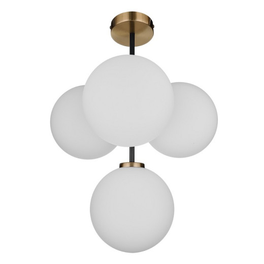 Люстра на штанге 33 идеи S32WH CHN800S.04.17ABL.ASB-S32WH