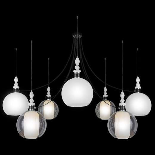 Подвесная люстра 33 идеи M66TW PND182.07.17CH.003BL-M66TW