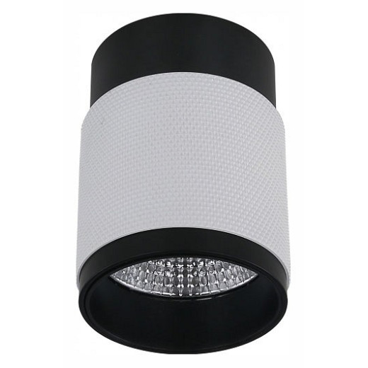 Накладной светильник iLedex Technical Delta 1955-10W-3000K-36 BK+WH