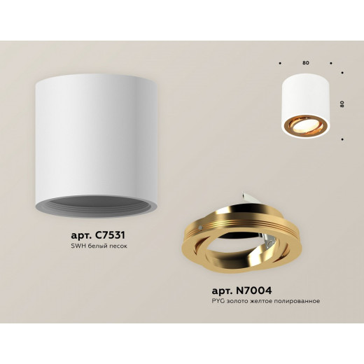 Накладной светильник Ambrella Light XS XS7531004