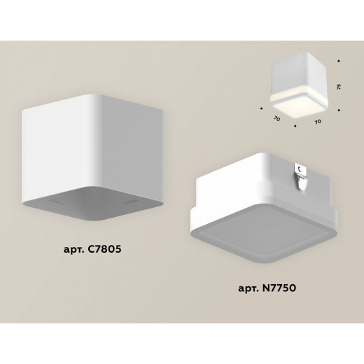 Накладной светильник Ambrella Light XS XS7805030