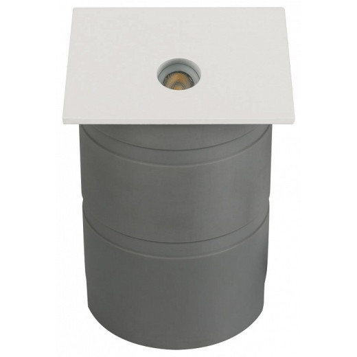 Встраиваемый светильник Arlight LT-GAP-S70x70-3W Warm3000 (WH, 30 deg) 025738