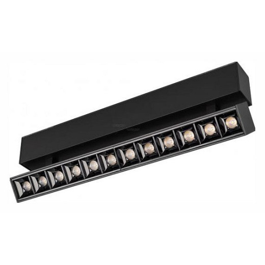 Светильник на штанге Arlight MAG-LASER-FOLD-45-S320-12W Warm3000 (BK, 15 deg, 24V) 026974