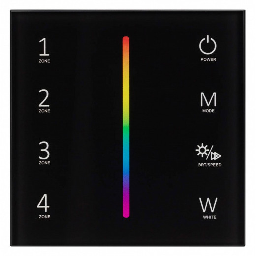 Панель-регулятора цвета RGBW  сенсорный встраиваемый Arlight SMART 027104