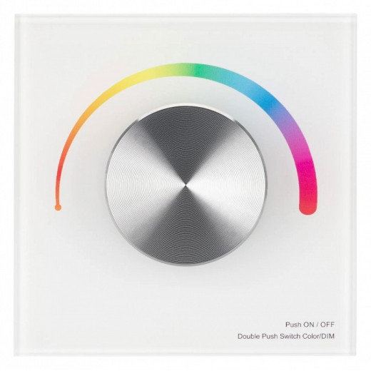 Панель-регулятора цвета RGB роторный встраиваемый Arlight SMART 033764