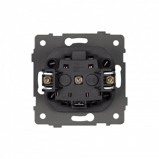 Розетка с заземлением, без рамки Arlight SCT 049815