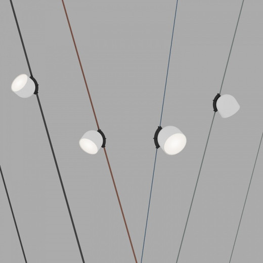 Накладной светильник Denkirs BELTY SPOT DK5542-WH+BK