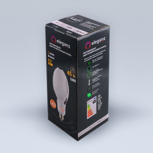 Лампа светодиодная Eleganz  E27 45Вт 4500K EL-0086