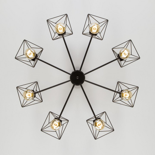 Люстра на штанге Eurosvet Trappola 70107/8 черный