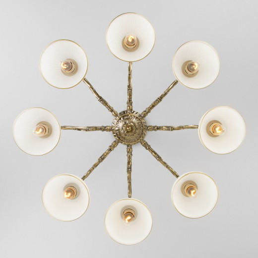 Люстра на штанге Eurosvet Caldera 60106/8 античная бронза